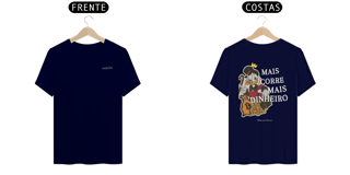 Nome do produto Camiseta Harder Estampa atras