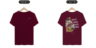 Nome do produto Camiseta Harder Estampa atras