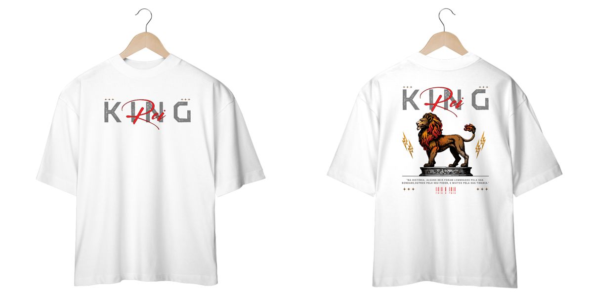 Nome do produto: Camiseta Oversized