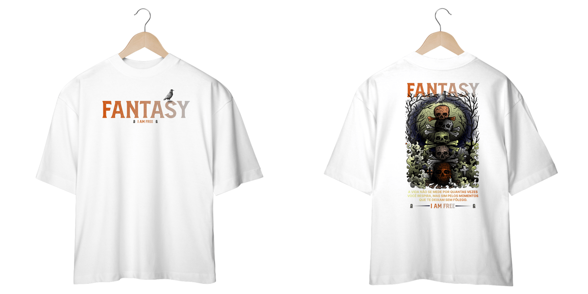 Nome do produto: Camiseta Oversized