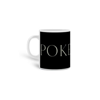 Caneca Pokerman preta