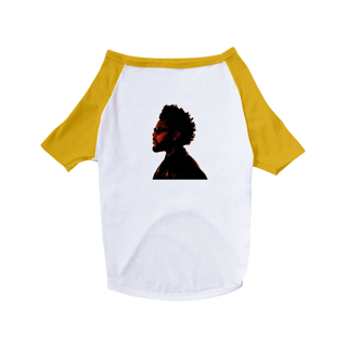 Nome do produto camisa para pet the weeknd
