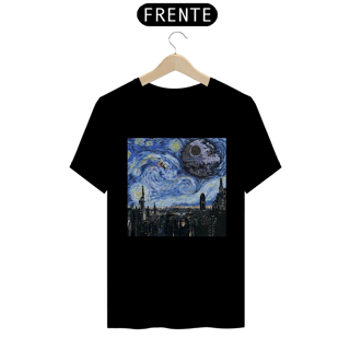 Nome do produto camisa estrela da morte variação com noite estralada 