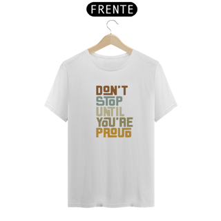 Nome do produto Camiseta Dont Stop