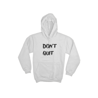 Nome do produto Moletom Canguru Don't Quit