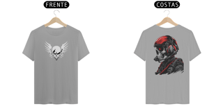 Nome do produto Camiseta skull pilot war