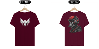 Nome do produto Camiseta skull pilot war