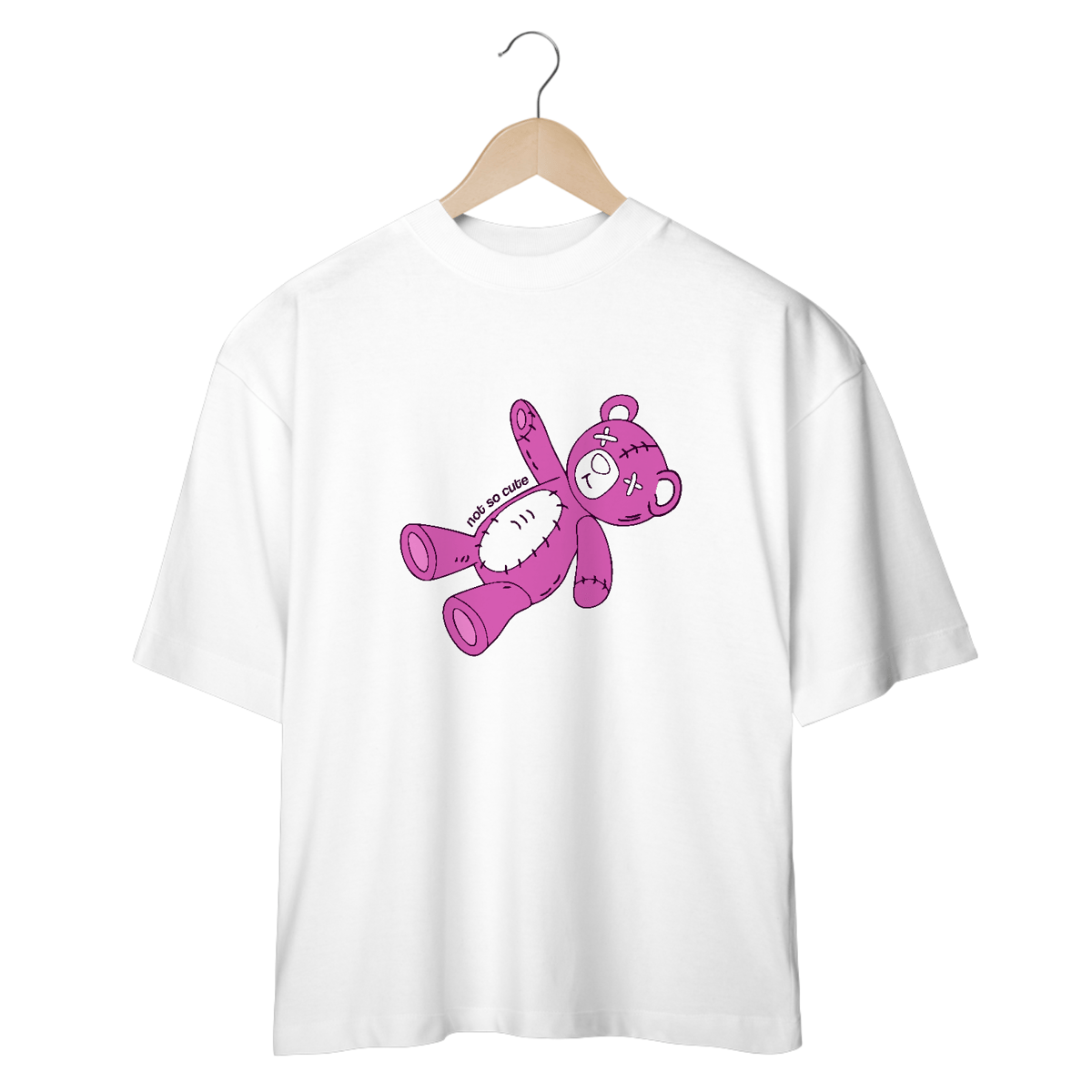 Nome do produto: [Oversized] NOT SO CUTE