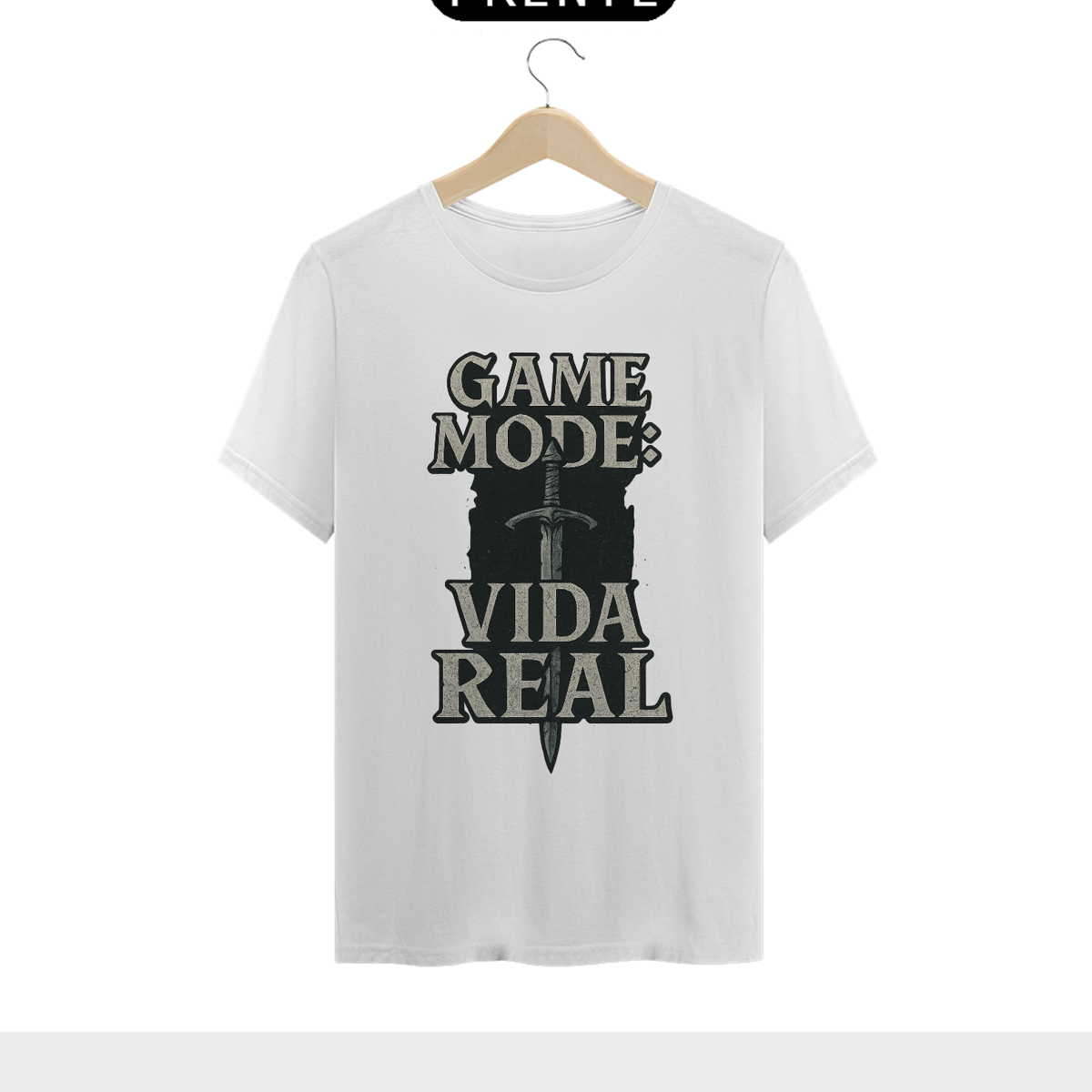 Nome do produto: Camisa - Game mode: Vida Real