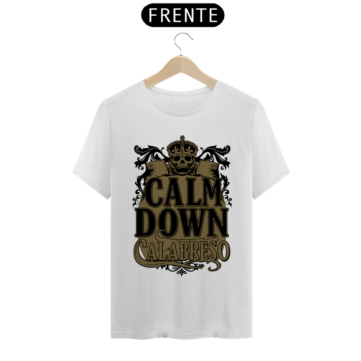 Nome do produto: Camisa - Calma Calabreso B (Unissex)