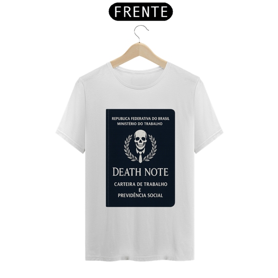Camisa - Carteira de Trabalho: Death Note
