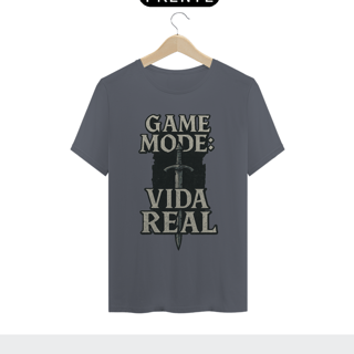 Nome do produto Camisa - Game mode: Vida Real