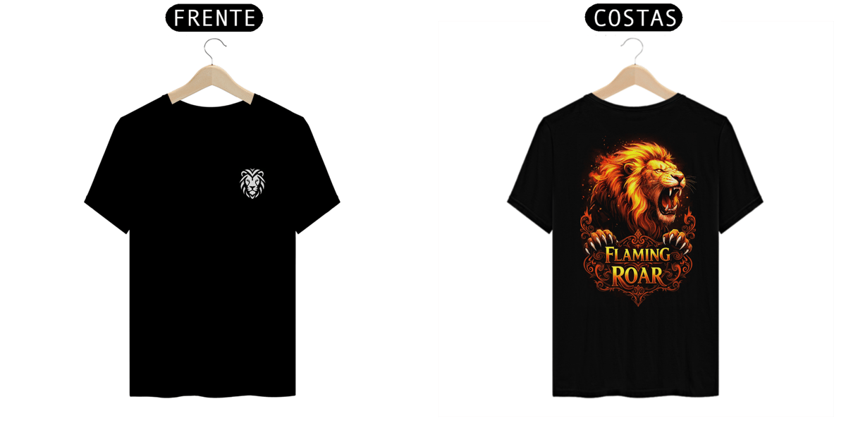 Nome do produto: Camiseta - Flaming Roar A 