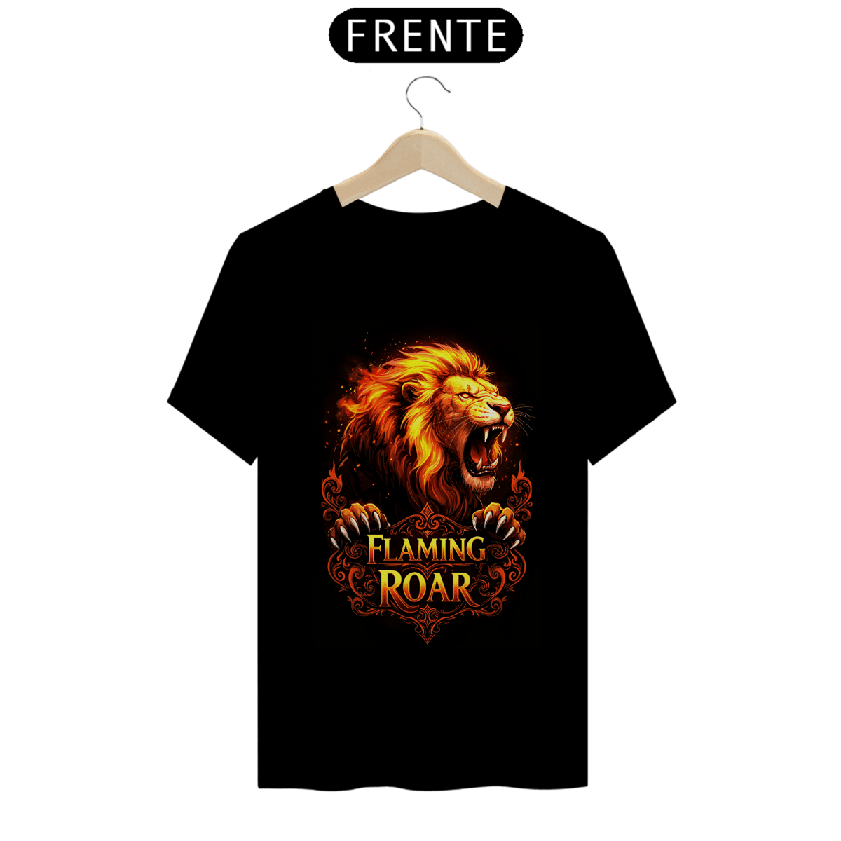 Nome do produto: Camisa - Flaming Roar B