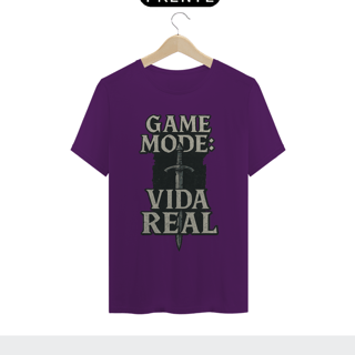 Nome do produto Camisa - Game mode: Vida Real