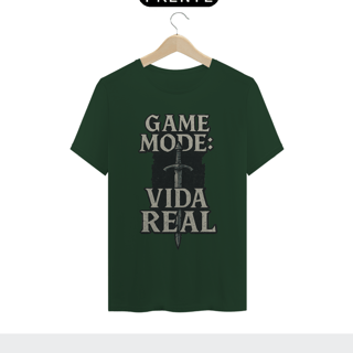 Nome do produto Camisa - Game mode: Vida Real