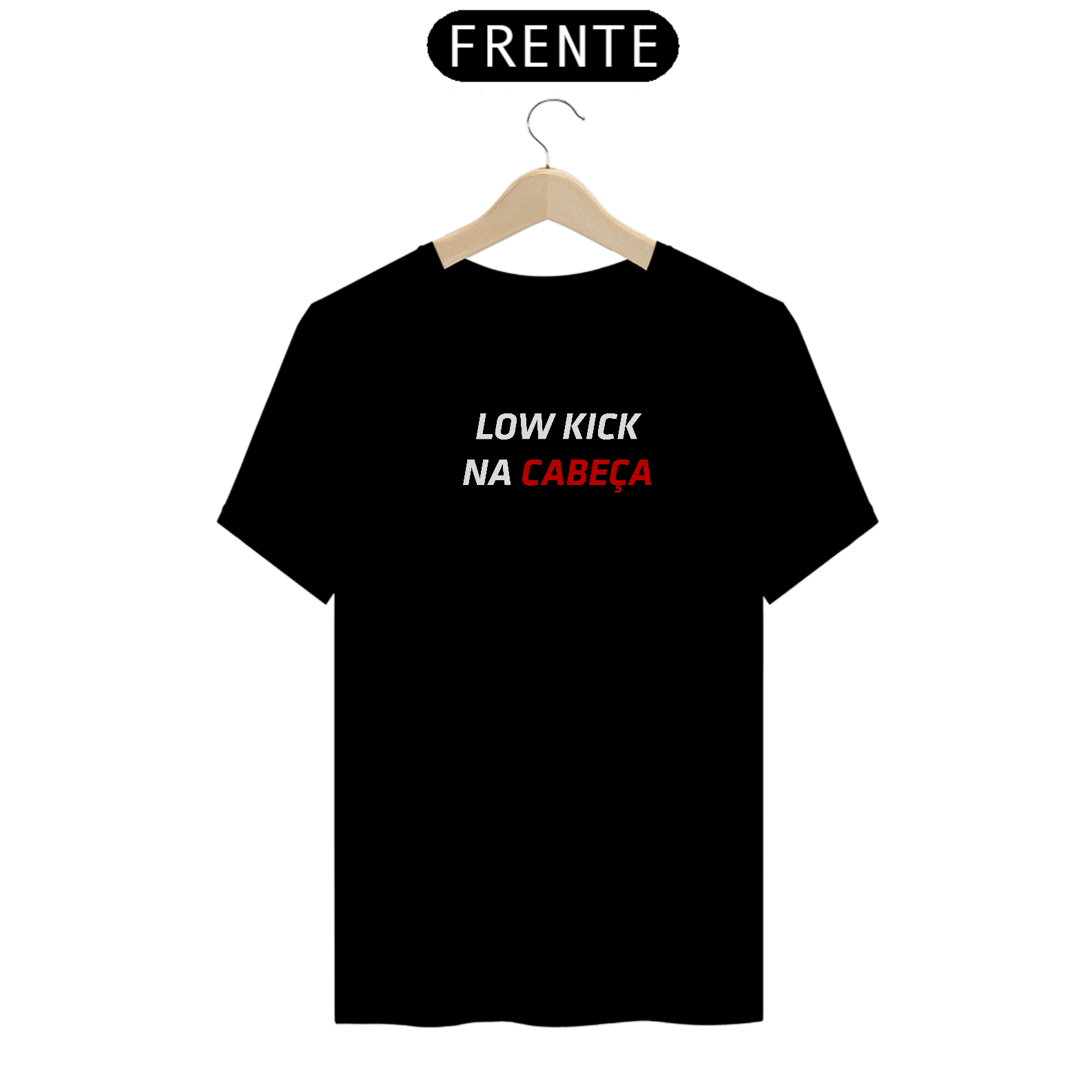 Camiseta Low Kick Na Cabeça