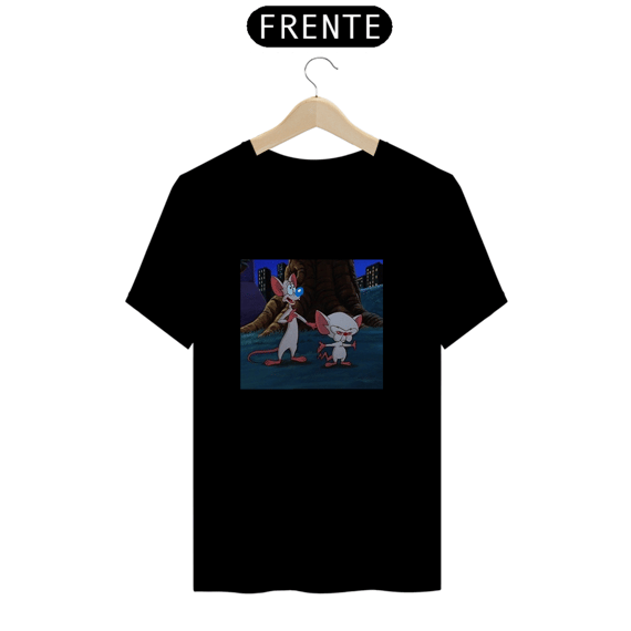Pink e Cérebro - T-Shirt