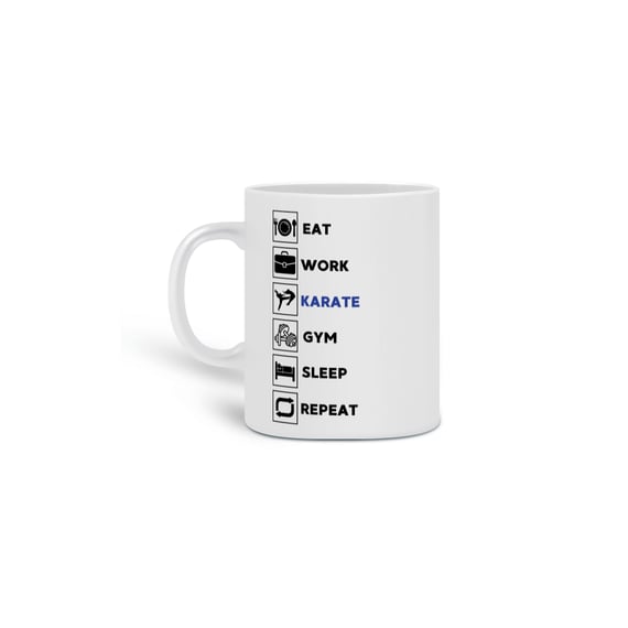 CANECA KARATEKA LIFE