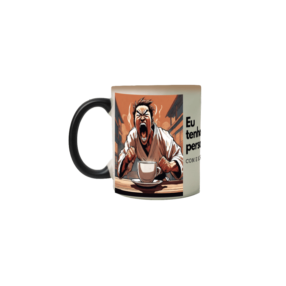 CANECA MÁGICA DUAS PERSONALIDADES