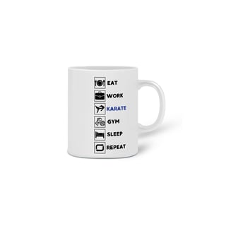 Nome do produtoCANECA KARATEKA LIFE