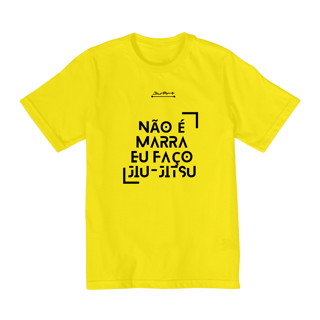 Nome do produto Camisa não é marra (Infantil de 02 a 08) Letra preta