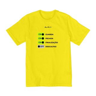 Nome do produto Camisa tô ON (Infantil de 10 a 14 anos) Letra preta