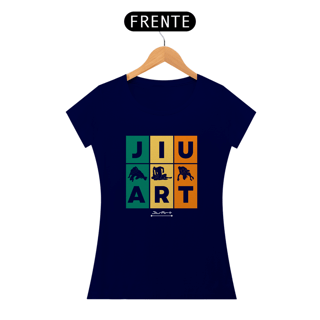 Nome do produto Camisa mosaico Jiu-art (Letra branca)
