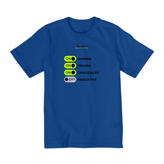 Nome do produto Camisa tô ON (Infantil de 10 a 14 anos) Letra preta