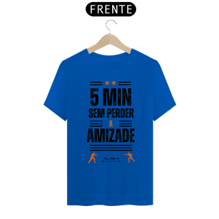 Nome do produto Camisa 5min (Letra preta)