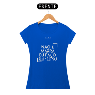 Nome do produto Camisa não é marra (Letra branca)