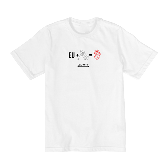 Camisa jiu-jitsu é minha paixão (Infantil de 10 a 14 anos) Letra preta
