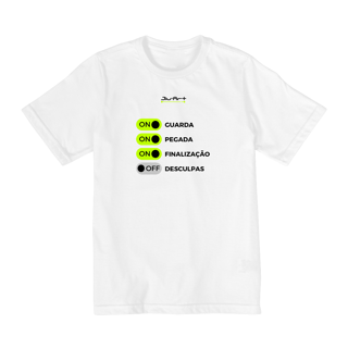 Nome do produto Camisa tô ON (Infantil de 10 a 14 anos) Letra preta