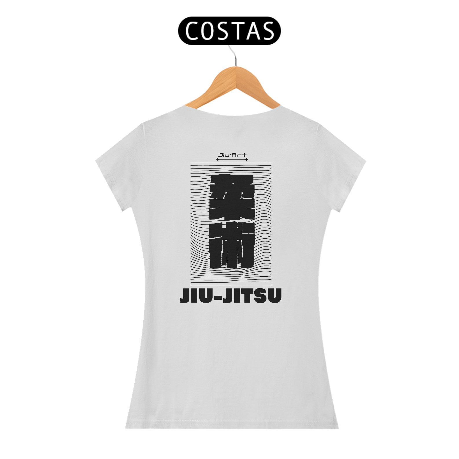 Camisa Japan jiu-jitsu (Letra preta)