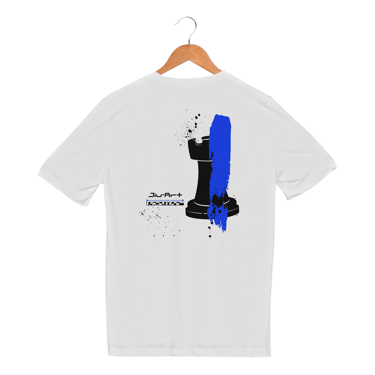 Nome do produto: Camisa Sport Dry UV - Faixa azul