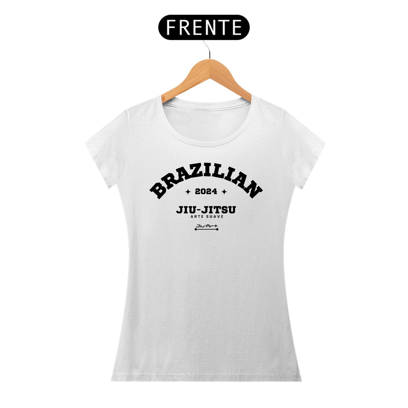 Camisa Brazilian jiu-jitsu 2024 (Letra preta)