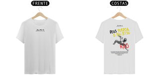 Nome do produto Camisa o Jiu-Jitsu não perdoa (Letra preta)