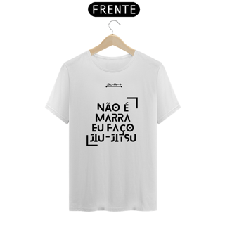 Nome do produto Camisa não é marra (Letra preta)