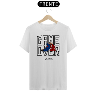 Nome do produto Camisa Jiu-art, Game Over (Letra preta)