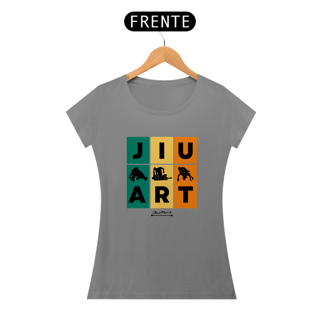 Nome do produto Camisa mosaico Jiu-art (Letra preta)