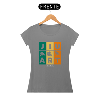 Nome do produto Camisa mosaico Jiu-art (Letra branca)