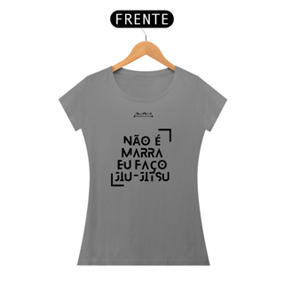 Nome do produto Camisa não é marra (Letra preta)