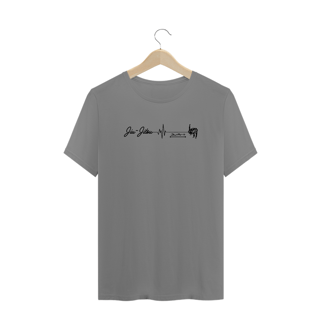 Nome do produto Camisa Plus Size Batimento Jiu-Art (Letra preta)