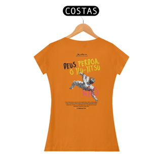 Nome do produto Camisa o Jiu-Jitsu não perdoa (Letra preta)