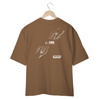 Nome do produto Camisa Oversized Jiu-Art - A criação (Letra branca)