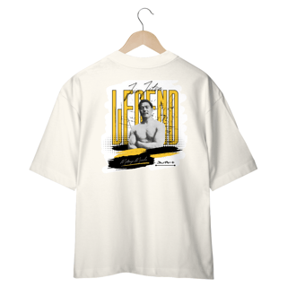 Nome do produto Camisa Oversized Legend Mitsuyo Maeda - Letra preta