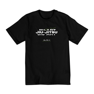 Nome do produto Camisa Jiu-jitsu, jiu-art (Infantil de 10 a 14 anos) Letra branca 