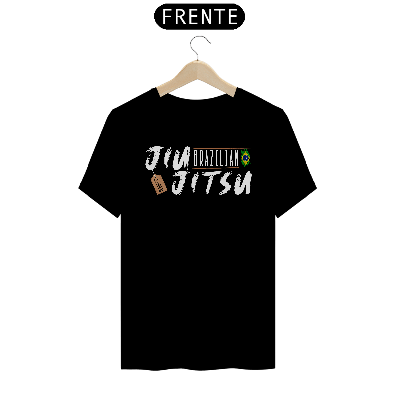 Camisa Brazilian Jiu-Jitsu (Letra branca)