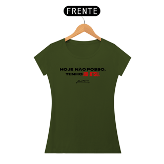 Nome do produto Camisa Não posso, tenho Jiu-Jitsu (Letra preta)