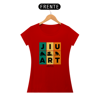 Nome do produto Camisa mosaico Jiu-art (Letra preta)